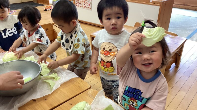 1歳児クラス・食育