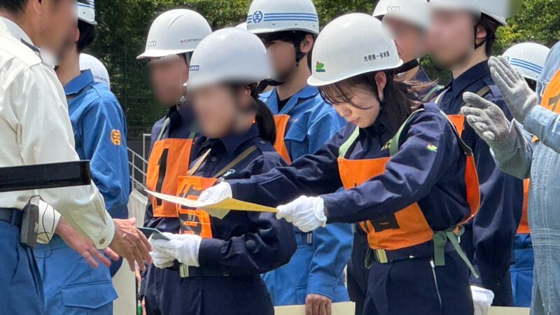 自衛消防訓練審査会優勝！